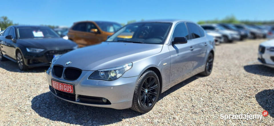 BMW 520 xsenon zarejestrowana E60 20032010 elektrochrom. lusterka boczne Lębork
