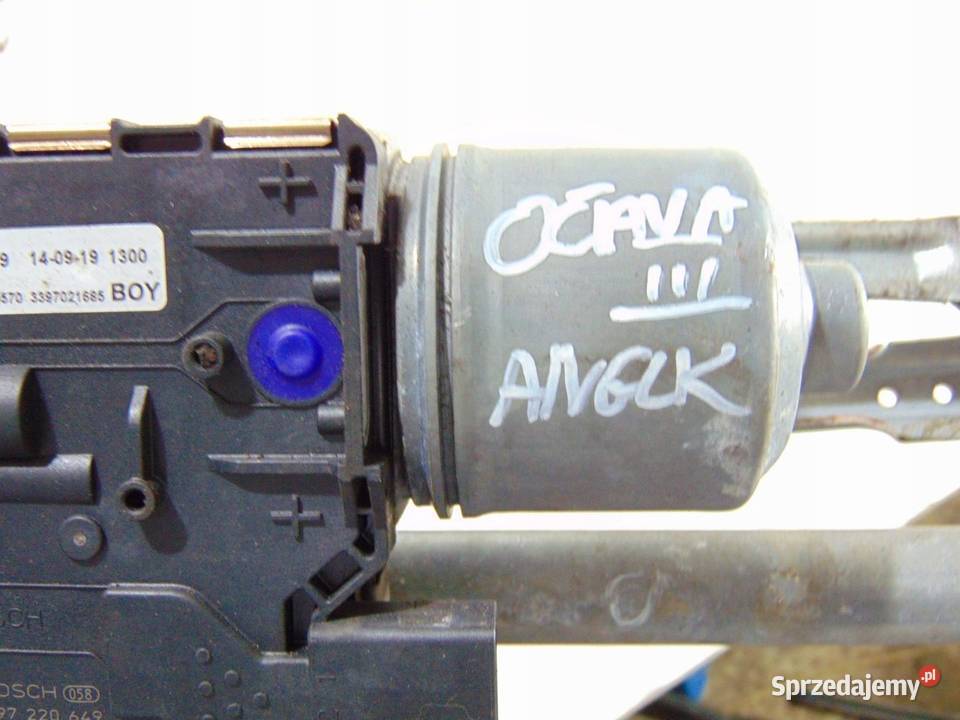 MECHANIZM WYCIERACZEK PRZEDNICH ANGLIK OCTAVIA