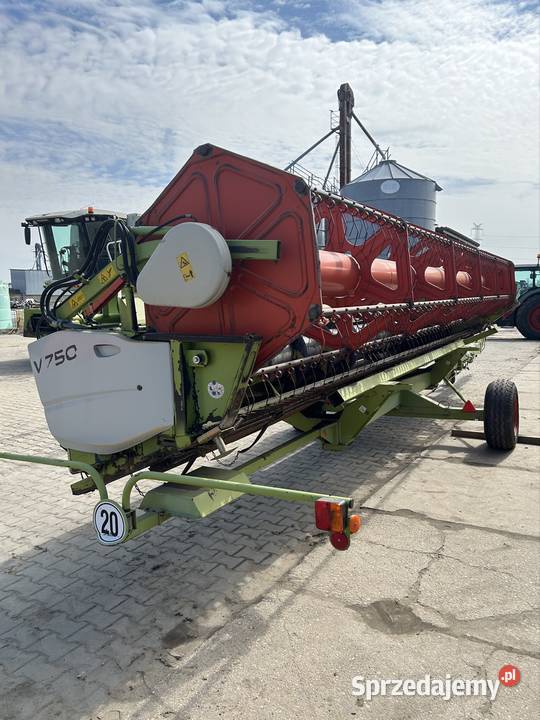 Claas Lexion 570 TerraTrac Czujniki strat ziarna Wawelno