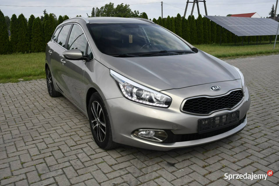 Kia Ceed 16crdi GrzanaKierowPodgFoteleTempomat złoty Kia Kutno