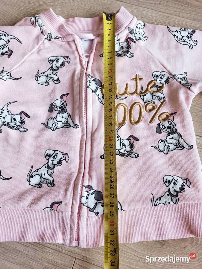 Bluza dziecięca różowa 101 Dalmatyńczyków 92 Płock