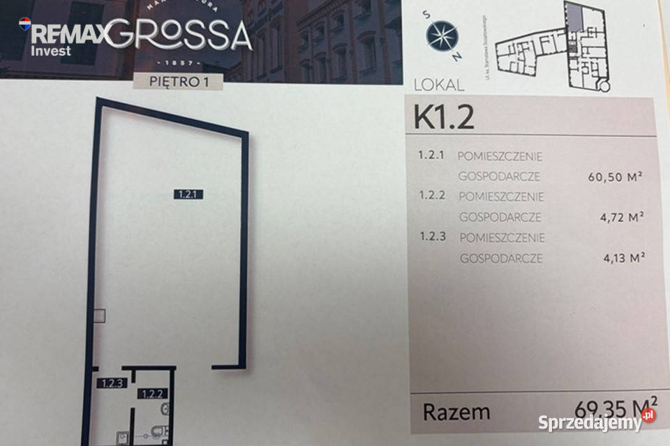 Lokal użytkowy Manufaktura Grossa Nieruchomości Bielsko-Biała