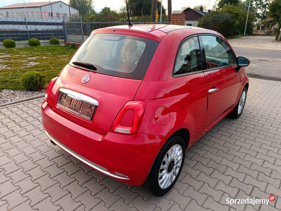 Fiat 500 lift panorama funkcja city wielkopolskie Kawęczyn
