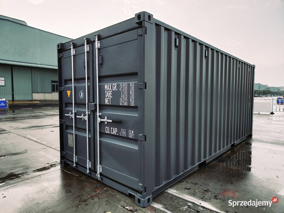 Kontener morski magazynowy 20DV 6 M transport