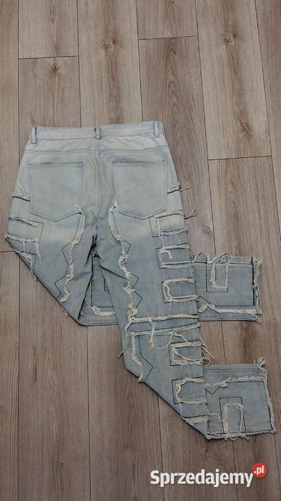 Męskie jeansy denim wykonane na zamówienie łódzkie Łódź sprzedam