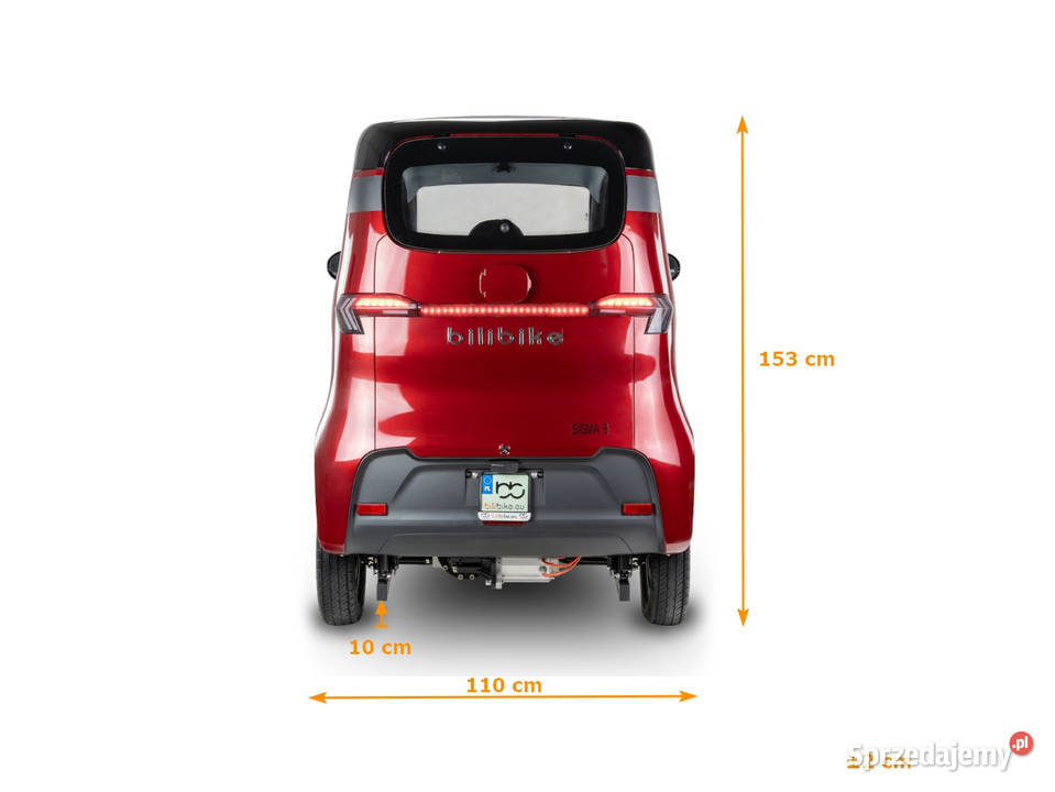 Skuter elektryczny z dachem MICRO CAR BILI BIKE Białystok