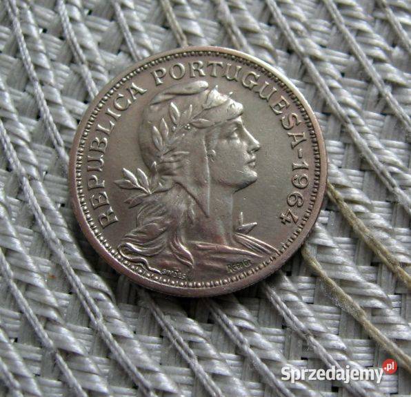 Portugalia 50 Centavos 1964r Kalisz