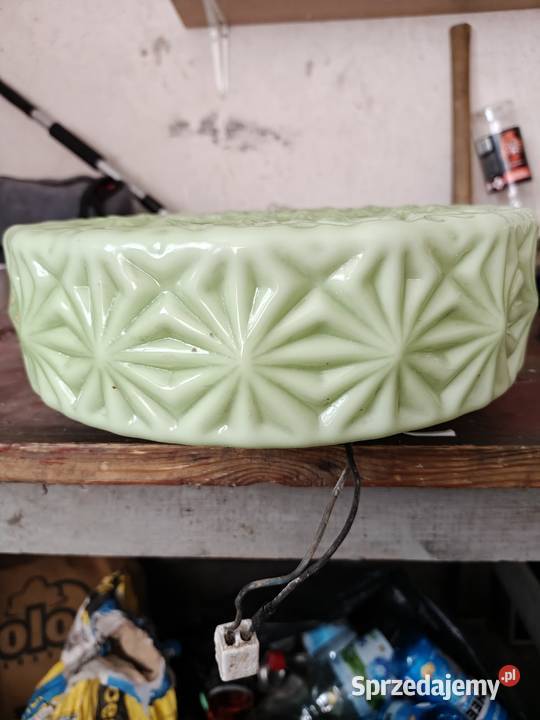 Lampa z czasów PRLu Porcelana i szkło Świdnica sprzedam
