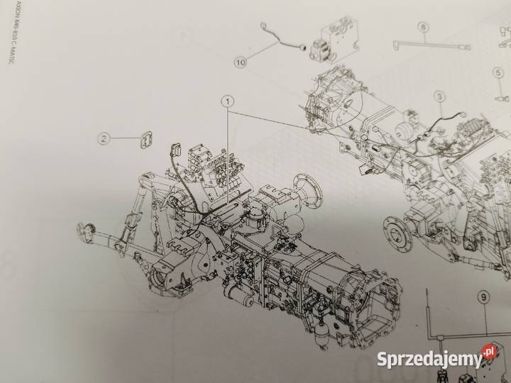 CLAAS AXION 840 CMATIC A09 2013R 240 WIĄZKA warmińsko-mazurskie Stalewo