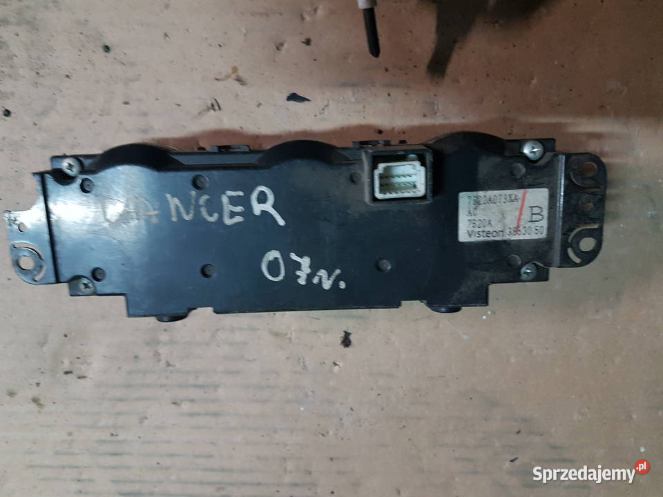 MITSUBISHI LANCER PANEL KLIMATYZACJI NAWIEWU panele sterowania, przełączniki Turek