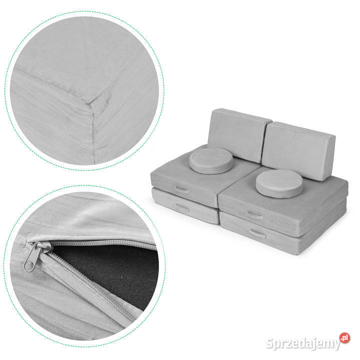 Sofa modułowa duża składana dzieci DIY 8 Smogorzów