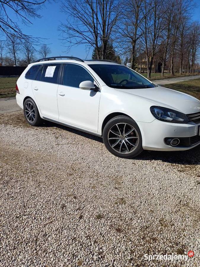 Vw golf Variant VI 2011 r podkarpackie Tuszyma