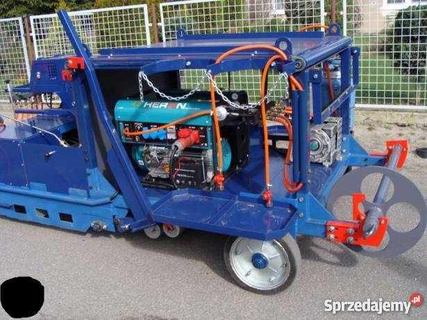 Samobieżna maszyna do rozkładania papy Pozostałe Fabianki sprzedam