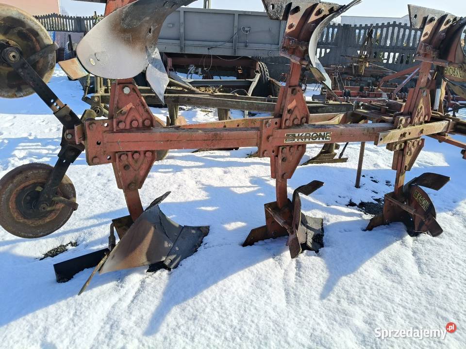 Pługi obrotowe 3 Lemken Krone łódzkie Wieluń