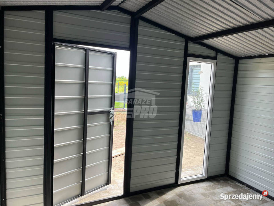 Schowek Domek Ogrodowy 4x25m Wiata 1x25m Okno Wrocław