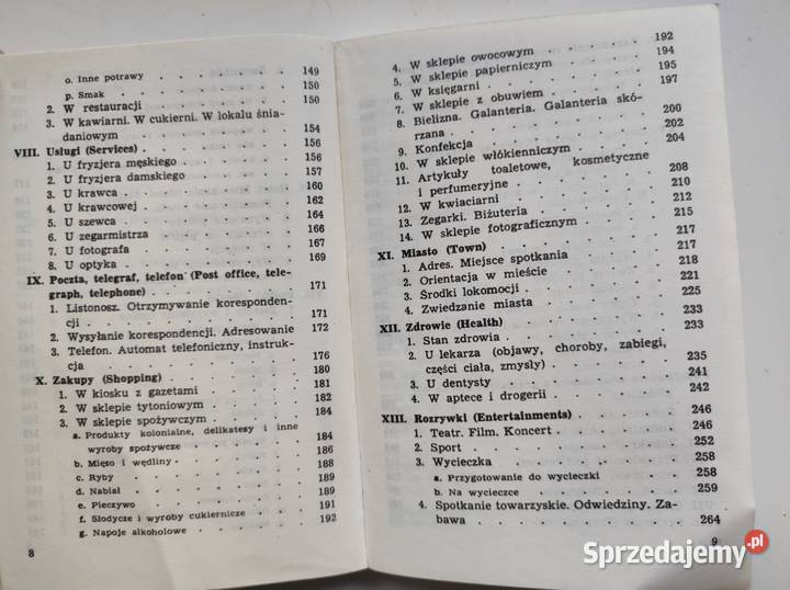 Rozmówki angielskie Teresa Jackowska 1991 Pozostałe Kielce
