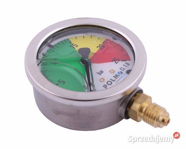 Manometr glicerynowy M63 025 bar gwint M12x15 Do opryskiwaczy Olsztyn