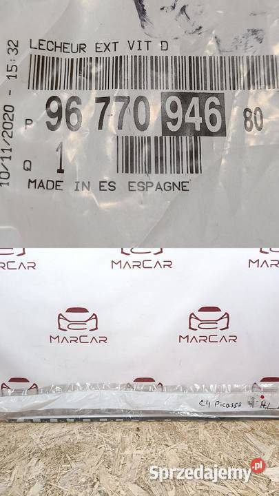 CITROEN C4 PICASSO II LISTWA ZGARNIAJĄCA DRZWI Pleszew