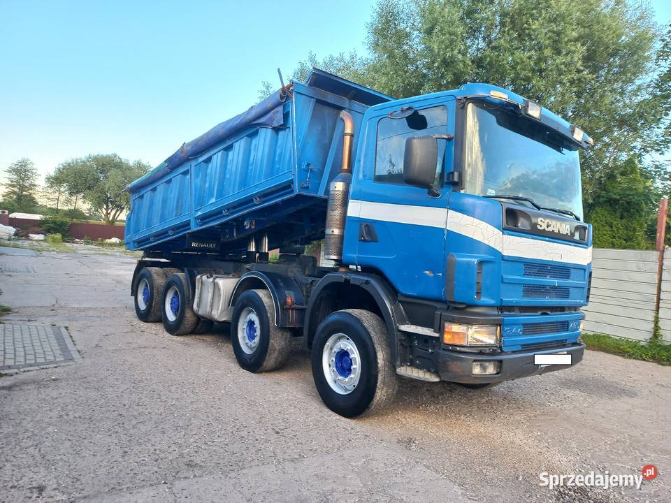 Scania 124 420 8X4 Wywrotka Meiller Kipper diesel Wywrotki podkarpackie sprzedam