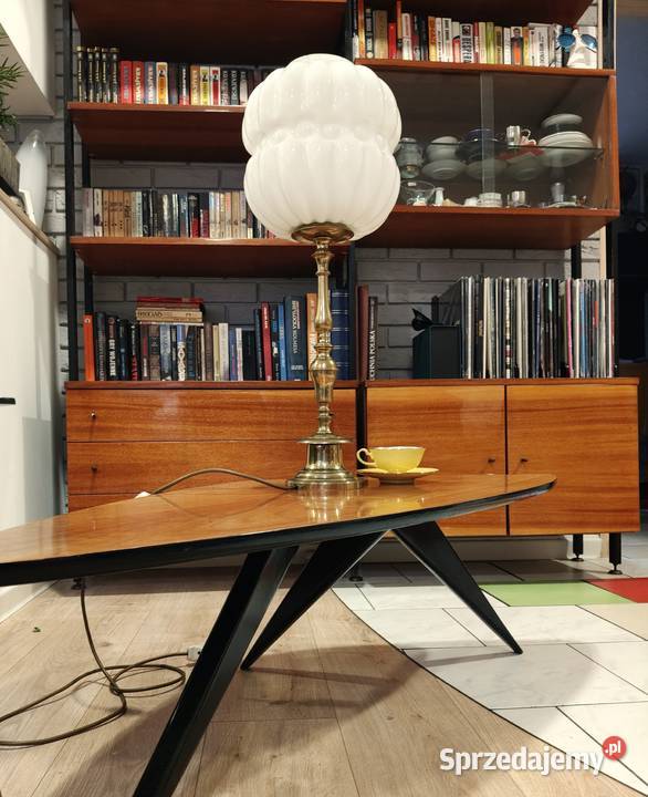 Lampa 70 Art Deco Meos lata 60 vintage Kalisz