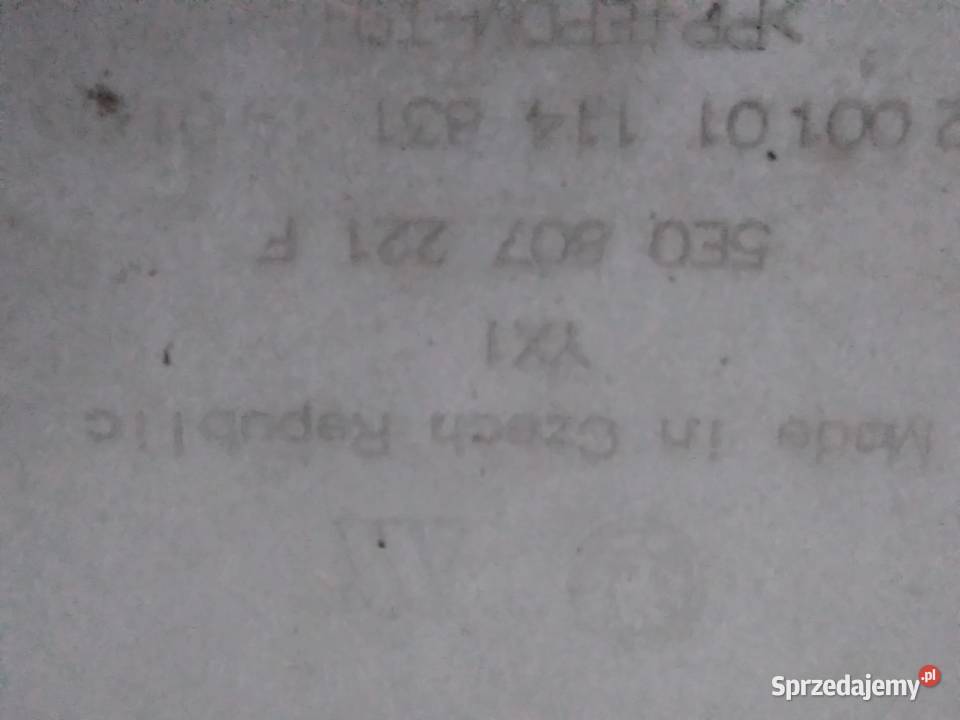 zderzak przedni Skoda Oktavia RS III 5EO807221F Kwidzyn