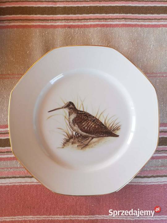 Talerz z ptakami Limoges Made in France pomorskie Gdańsk