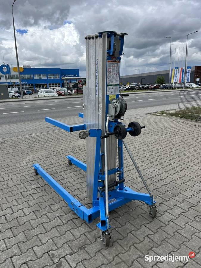 Podnośnik towarowy montażowy GENIE SLA25 Sumner małopolskie Nowy Sącz