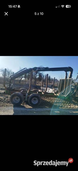 Renault Ergos 85 zestaw zrywkowy Czermno