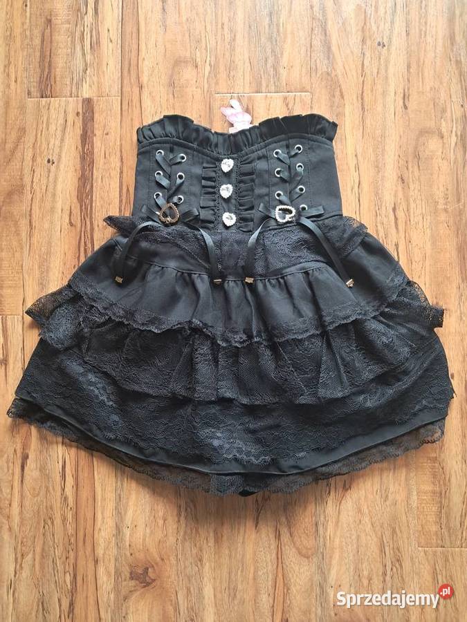 nowa czarna spódniczka dziewczynki na wzrost Sandomierz sprzedam