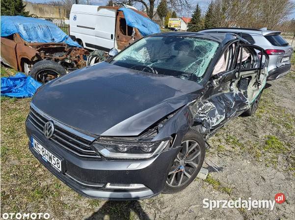 Volkswagen Passat 18 TSI BMT Highline DSG 2017R uszkodzony Olsztyn