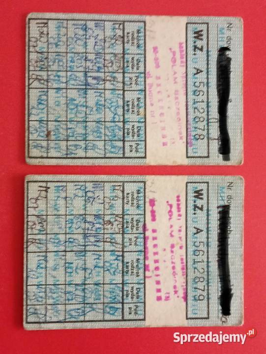 PRL wkładki na kartki żywnościowe Szczecinek sprzedam