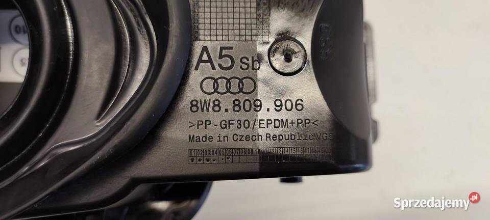 AUDI A5 8W KLAPKA WLEWU PALIWA LY9B 8W8809906 osobowe