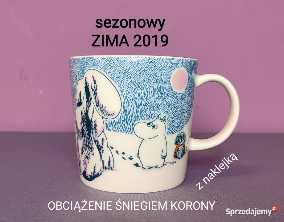 Muminki KUBEK Moomin Arabia Finland ZIMA 2019 Jasień