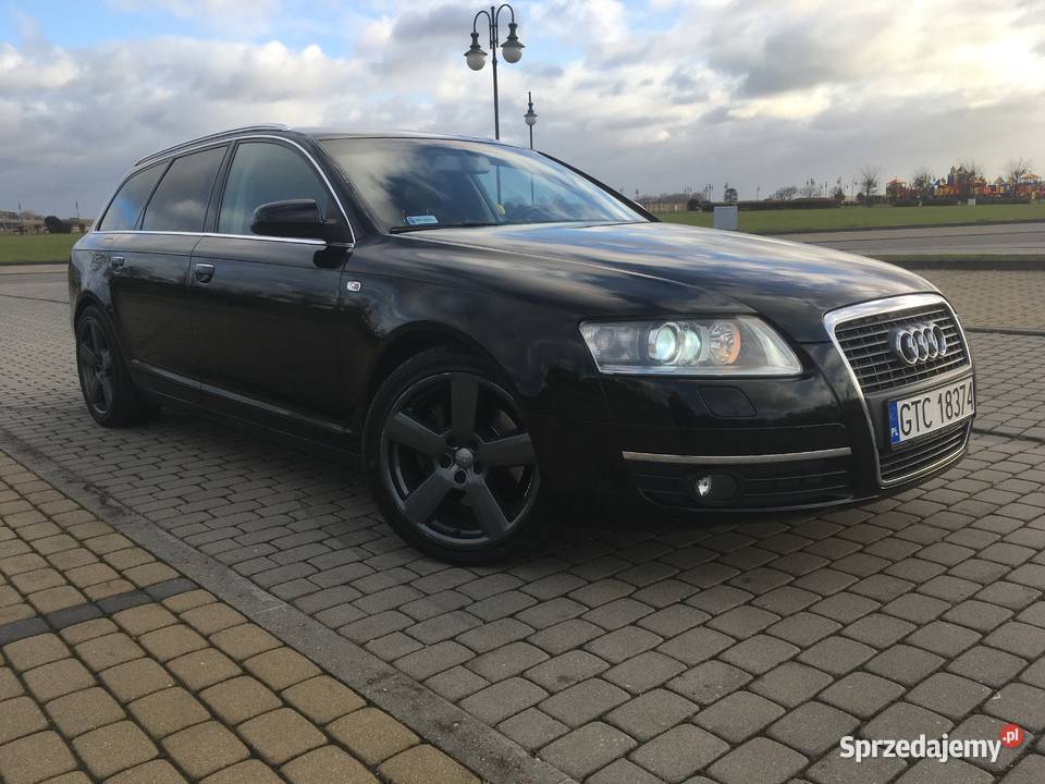 Audi A6C6 20 benz 170 skóra navi manual DVD podgrzewane fotele Motoryzacja Tczew