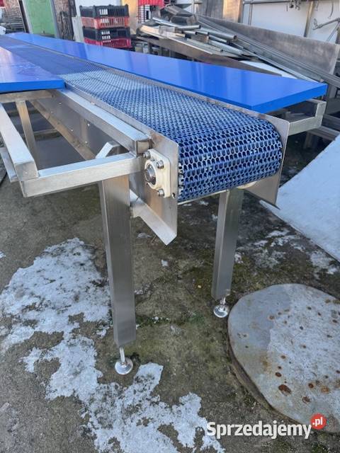 Stół rozbiorowy z przenośnikiem taśmowym 75 m Głogówko