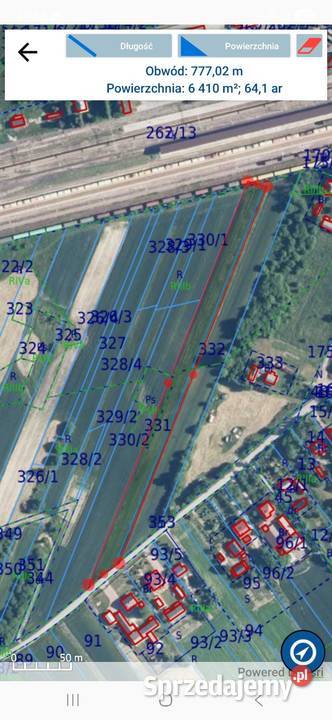 Sprzedam działkę 331 Chełm