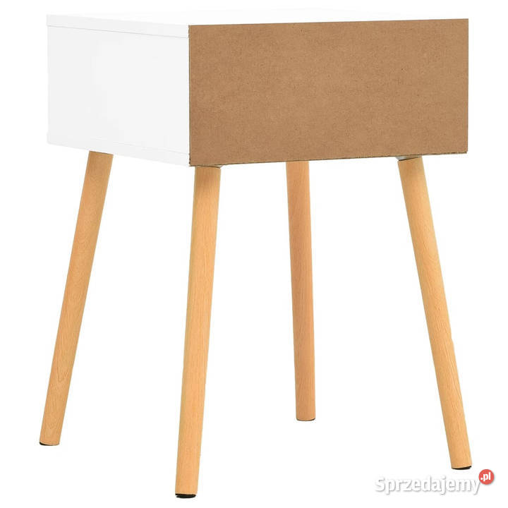 Szafka nocna biel i dąb sonoma 40x40x56 WM326805 sprzedam