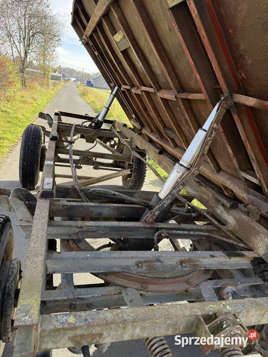 Przyczepa Rolnicza Wywrotka 6t Hl6011 Hw6011 Przyczepy rolnicze Lubań