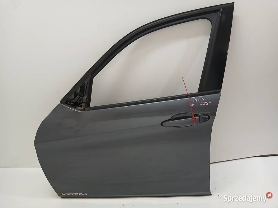 DRZWI LEWE PRZEDNIE BMW X1 E84 B39 Części samochodowe Strzyżewice sprzedam