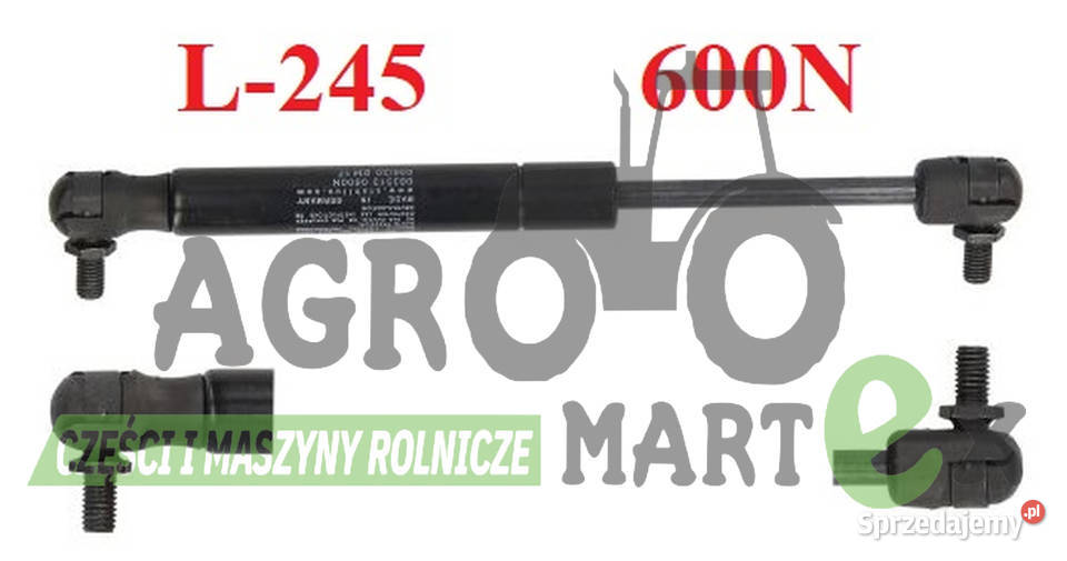 4347981M1 SIŁOWNIK GAZOWY DRZWI L245 AGCO Wichrów sprzedam
