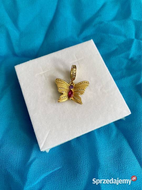 nowa pozłacana zawieszka charms beads potężny Gdynia