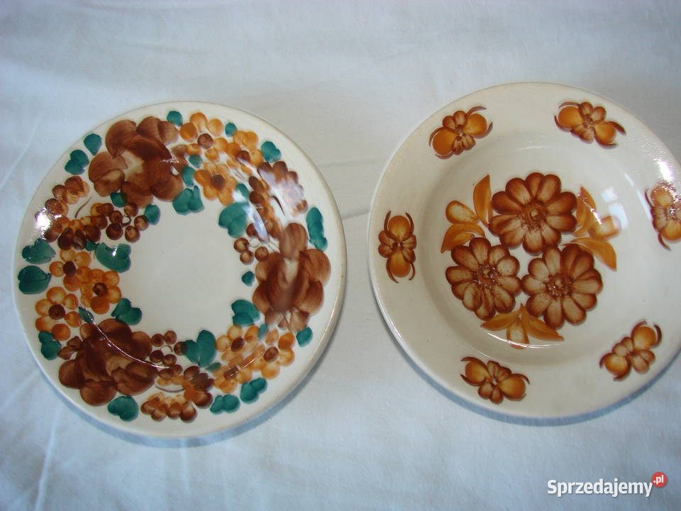 Włocławek Koło fajansowy talerzyk PRL Pruszcz Gdański sprzedam