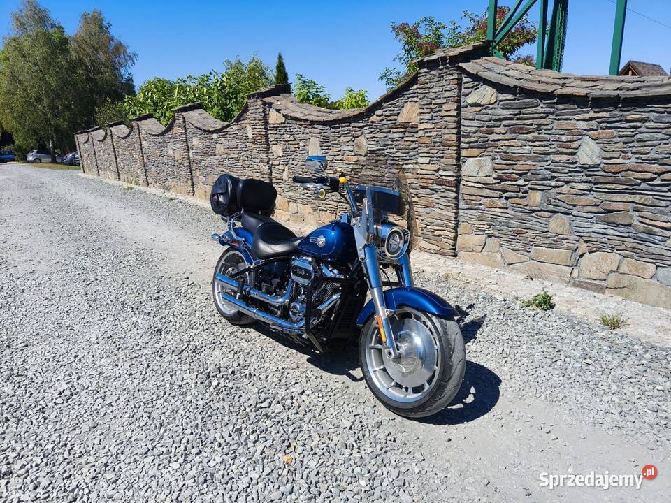HARLEY DAVIDSON FATBOY 2022 TEMPOMAT FULL kupiony w Polsce Bielsko-Biała