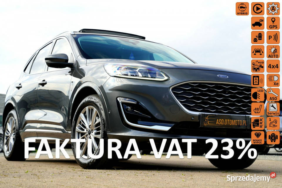 Ford Kuga VIGNALE skóra Nawi FUL LED elklapa elektryczne lusterka Otmuchów