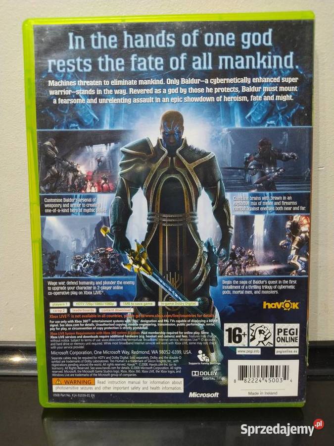 gry XBox 360 Too Human Star Wars III Kinect Xbox360 Kraków