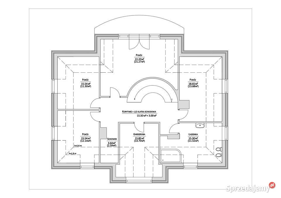 Sprzedam dom 233 m2 z działką 1500 m2 w Janówku mazowieckie Janówek Drugi