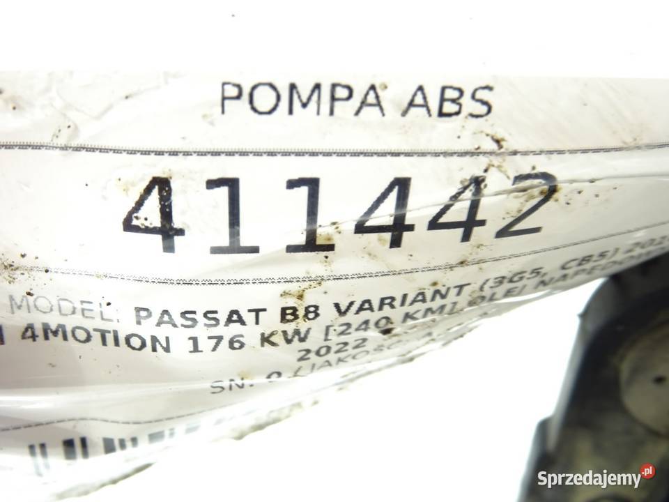 POMPA ABS VW PASSAT B8 5Q0614517DA 20 240
