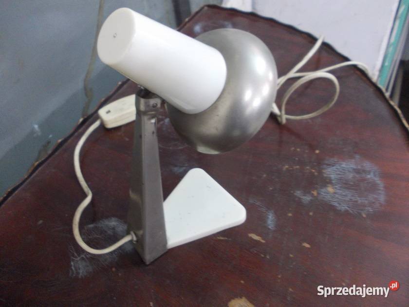 Stara kultowa lampka stojąca PRL sprawna vintage Lampy Bielsko-Biała