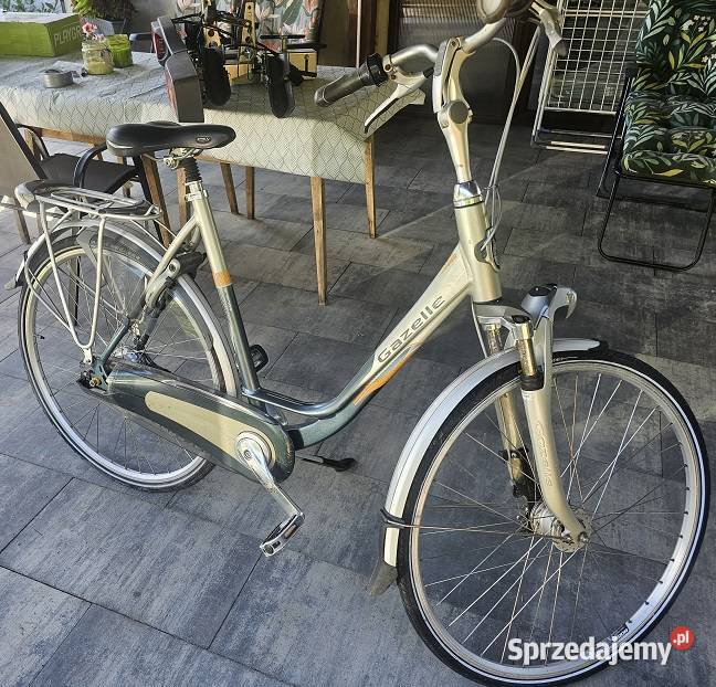 Rower miejski Damka Gazelle koła 28 rama Siedlce sprzedam