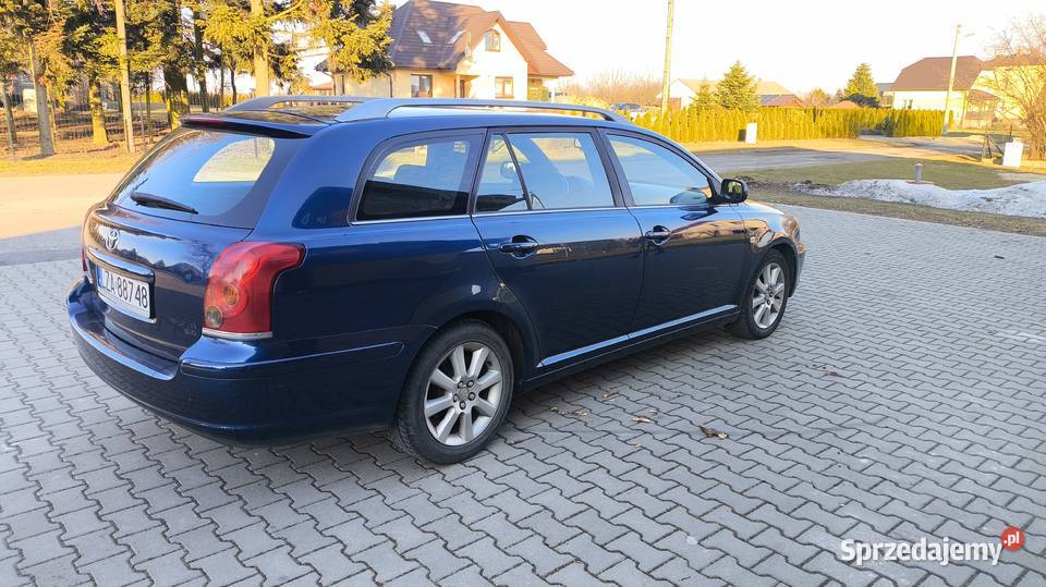 Toyota Avensis 20d4D 116 dużym serwisie garażowany lubelskie Zamość